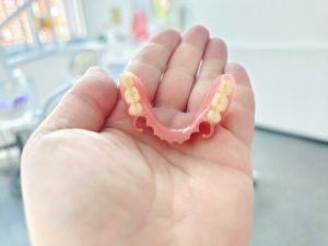 Can You Eat with Dentures partial